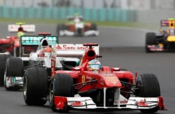 Alonso in the Hungarian Grand Prix