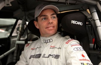 Craig Lowndes in the R8 LMS