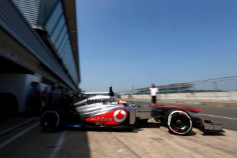 Kevin Magnussen clocked the fastest time at Silverstone