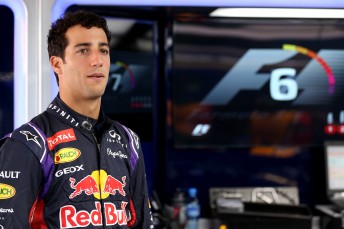 Daniel Ricciardo setting his sights on a third place finish