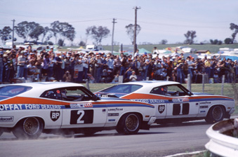 Allan Moffat is best remembered for leading his factory Ford team to a one-two finish at Bathurst in 1977