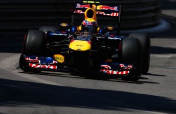 Mark Webber suffered KERS problems in Practice 2 yesterday