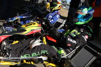 Liam McLellan dominated in the Holden-backed JC Kart