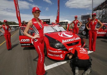 IntaRacing on the grid for its first V8 Supercar race in Adelaide