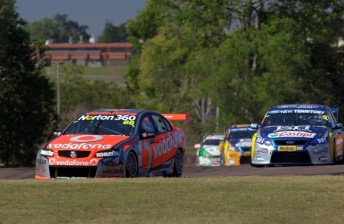 Jame Whincup leads Mark Winterbottom