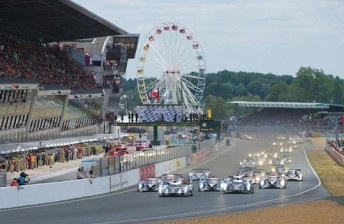 thumb The start of the 79th Le Mans 24 Hours