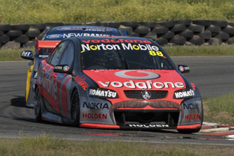 Jamie Whincup has completed a Symmons Plains sweep with victory in Race 24