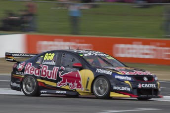 Lowndes has an impressive  11 race victories to his name at Queensland Raceway