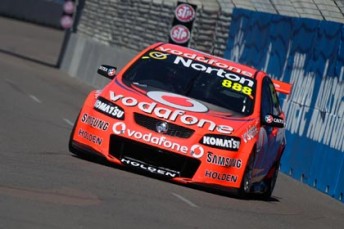 The #888 Team Vodafone Commodore VE