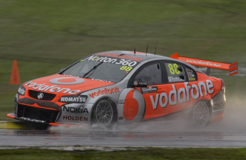 Jamie Whincup at Sandown today