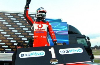 Whincup took win number 47 at Winton
