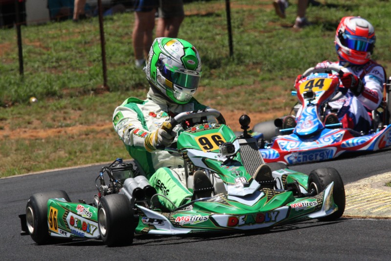 David Sera's return to the Australian Kart Champs has been a success