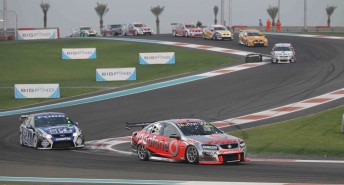 The International V8 Supercars Championship will kick off in Abu Dhabi next month