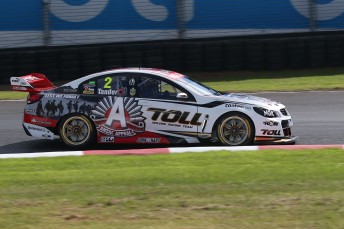 Garth Tander pinged two grid spots. Pic: Neville Bailey