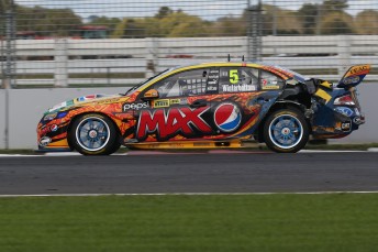 The blown left rear was not the end of Mark Winterbottom