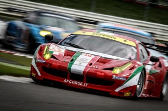 Bright will drive a 458 similar to this AF Corse-run entry