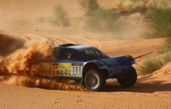 Jean Louis Schlesser took his third consecutive Africa Eco Race victory