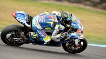 Alex Lowes sets the pace in second day of the Phillip Island test ahead of this weekend