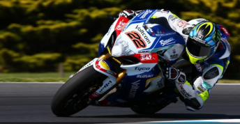 Alex Lowes holds the advantage following the opening two practice runs for Round 1 of the World Superbike Championship at Phillip Island 