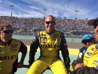 Marcos Ambrose says he is worn out but thankful for his full-time NASCAR opportunity 