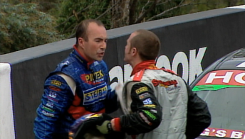 Ambrose has said he regrets not punching Murphy in this Bathurst 2005 exchange