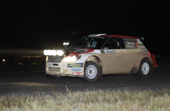 Atkinson leads the way as he blast through the night Super Special stage at Caloundra
