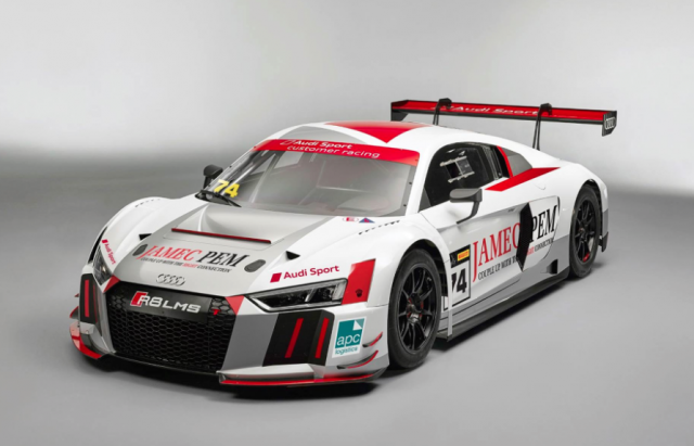 The all new Audi R8 will feature on the grid
