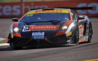 Steven Richards set the pace in Australian GT