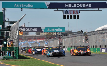Australian GT endured a challenging weekend at the Australian Grand Prix