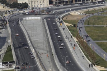 The Baku street circuit hosted the FIA GT Series last year