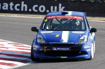 Ash Miller at Brands Hatch 