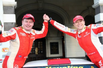 Neal Bates and Coral Taylor claim a second straight Otago Rally win