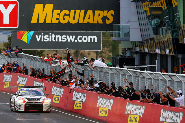 Nissan were victorious in the 2015 Bathurst 12 Hour