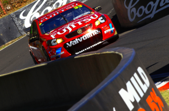 Scott McLaughlin drives through The Dipper