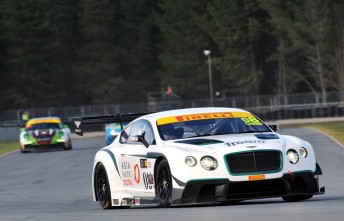 The Flying B Racing Bentley made its competitive debut at Highlands Park last weekend 