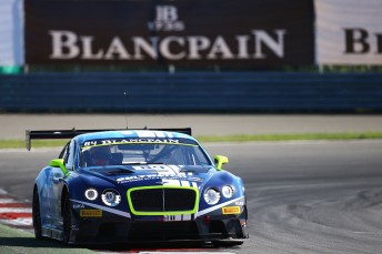 Bentley scores Blnacpain win at Moscow