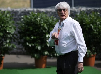 Formula 1 boss Bernie Ecclestone