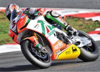 Max Biaggi ended the championship in style