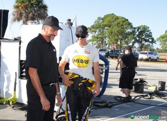 Bill Pappas (left) has been named as IndyCar