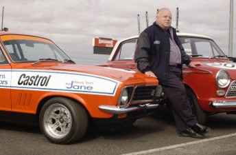 Bob Jane, who with Harry Firth won the first Armstrong 500 (forerunner to the Bathurst 1000) to be staged at Mount Panorama in 1963