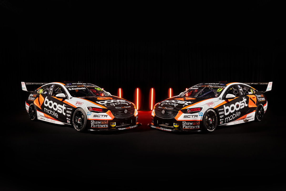 Boost Mobile Racing reveal their brand 2020 Supercars Championship Livery