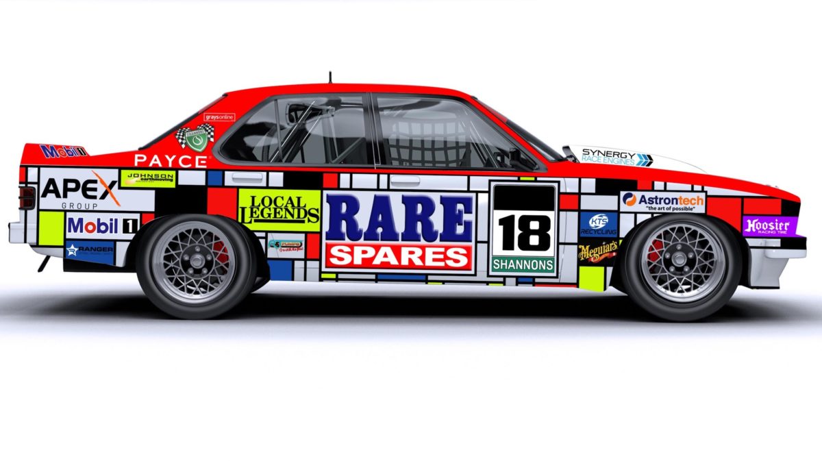 A render of the John Bowe livery for the 2023 TCM season