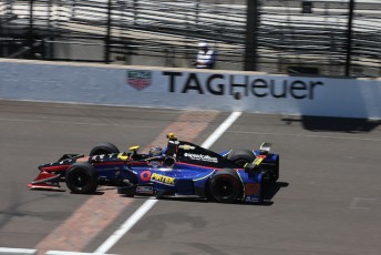 A late splash and dash saw Brabham finish a commendable 22nd in the Indy 500