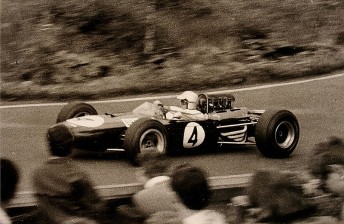 Sir Jack at the Nurburgring in 1965