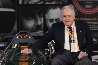 Jack Brabham at the 2014 Australian Grand Prix in March