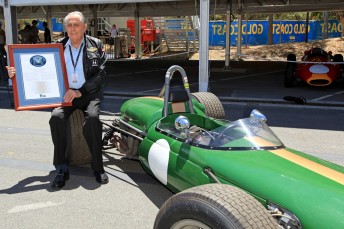 Sir Jack Brabham was inducted into Gold Coast Sporting Hall of Fame