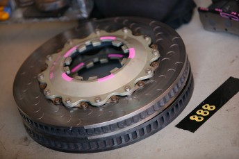 Brake rotors will be put under the pump at Surfers Paradise