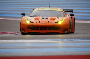 The 8Star 458 at Paul Ricard