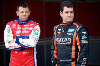 Bright and Potolicchio in pitlane