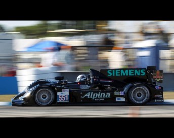 The car in which Ryan Briscoe won the LMP2 class last month at the Sebring 12 Hour alongside with Marino Franchitti and Scott Tucker